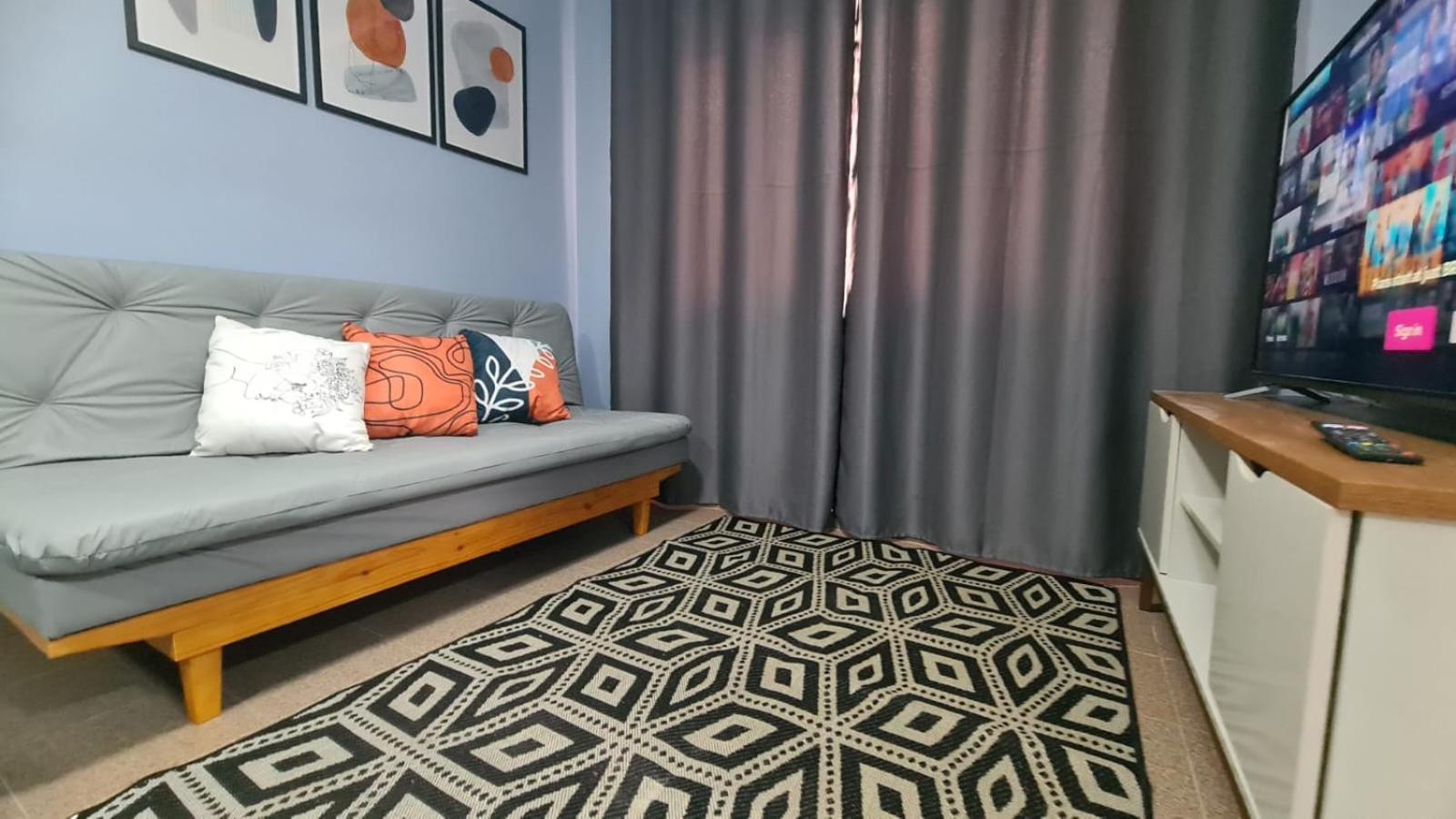 瓜鲁雅Apartamento Confortavel 2 Dorm No Tortuga Enseada公寓 外观 照片